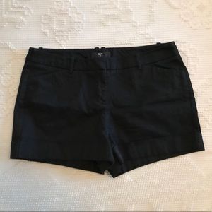 Black Mossimo Cuffed Shorts
